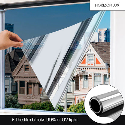 HORIZONLUX™️ WINDOW PRIVACY PLATINUM FILM